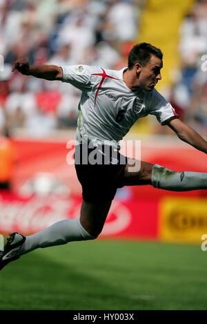 JOHN TERRY ANGLETERRE & Chelsea FC Francfort ALLEMAGNE COUPE DU MONDE 10 Juin 2006 Banque D'Images