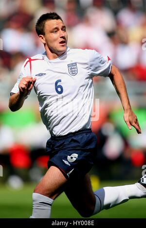 JOHN TERRY ANGLETERRE & Chelsea FC Francfort ALLEMAGNE COUPE DU MONDE 10 Juin 2006 Banque D'Images