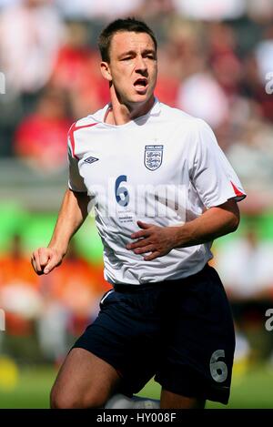 JOHN TERRY ANGLETERRE & Chelsea FC Francfort ALLEMAGNE COUPE DU MONDE 10 Juin 2006 Banque D'Images