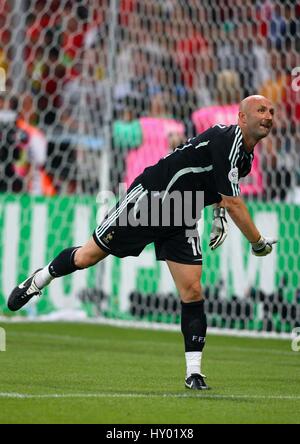 FABIEN BARTHEZ FRANCE & OLYMPIQUE DE MARSEILLE Stade Allianz Arena de Munich Allemagne 05 Juillet 2006 Banque D'Images