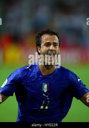 ALBERTO GILARDINO ITALIE & AC Milan DORTMUND ALLEMAGNE COUPE DU MONDE 04 Juillet 2006 Banque D'Images