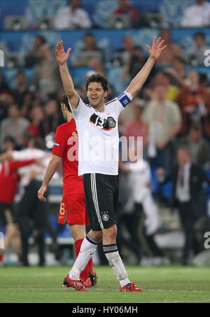 MICHAEL BALLACK PORTUGAL / ALLEMAGNE ST. JAKOB-PARK BASEL SUISSE 19 Juin 2008 Banque D'Images