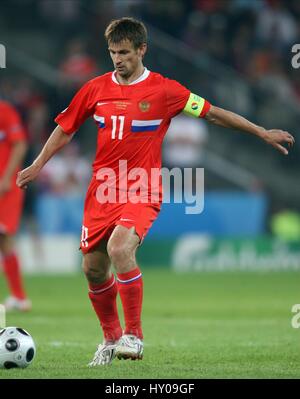 La RUSSIE SERGUEÏ SEMAK & FC RUBIN KAZAN EM STADION Salzburg Autriche 14 Juin 2008 Banque D'Images