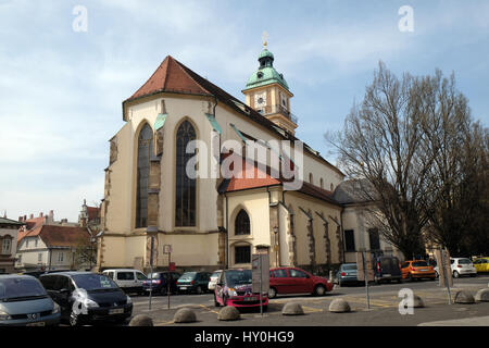 Cathédrale de Saint John the Baptist, Slomsek square, Maribor, Slovénie Banque D'Images