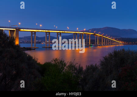 Tasman Bridge - Hobart - Tasmanie - Australie Banque D'Images