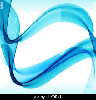 Abstract colorful vector background bleu agité Illustration de Vecteur