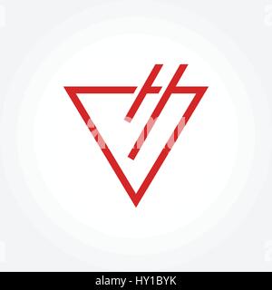 Résumé symbole triangulaire, vector illustration Illustration de Vecteur