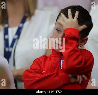 Le fils de Wayne Rooney, l'ANGLETERRE KIA V ISLANDE, EURO 2016 RONDE DE 16, l'Angleterre v l'Islande, l'EURO 2016, EURO 2016, 2016 Banque D'Images