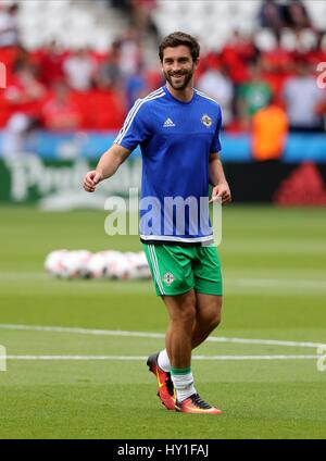 S'GRIGG IRLANDE DU NORD PARC DES PRINCES PARIS FRANCE 25 juin 2016 Banque D'Images