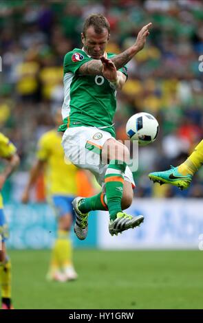 République D'IRLANDE'S GLENN WH RÉPUBLIQUE D'IRLANDE / SUÈDE STADE DE FRANCE PARIS FRANCE 13 juin 2016 Banque D'Images