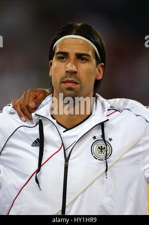 Allemagne SAMI KHEDIRA REAL MADRID CF ALLEMAGNE & REAL MADRID CF STADE METALIST KHARKIV UKRAINE 13 Juin 2012 Banque D'Images