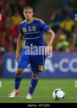 YAROSLAV RAKITSKIY FC Shakhtar Donetsk UKRAINE Ukraine & FC Shakhtar Donetsk UKRAINE DONETSK DONBASS ARENA 19 Juin 2012 Banque D'Images