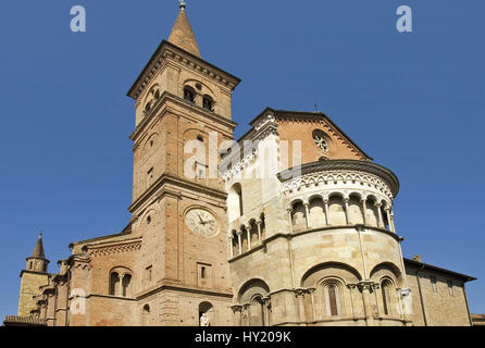 Image de la cathédrale de Fidenza dans der Emilia-Romagna, Italie. Von der Duomo Fidenza dans der Emilia-Romagna, Italie. Banque D'Images