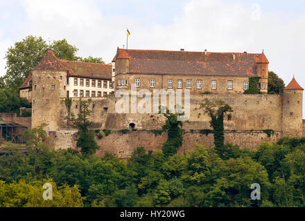 Das Renaissanceschloss Stettenfels dans Untergruppenbach, Baden WÃ¼rtemberg. SÃ¼ddeutschland dans Voir à Burg Schloss Stettenfels, un château Renaissance Banque D'Images
