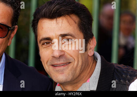 Paris, France. 31 mars, 2017. Albert Kassabi, singer assiste à la soirée d'ouverture de la Foire du Trône au profit de l'Association Petits Princes, qui célèbre son 30e anniversaire cette année. Credit : Bernard Menigault/Alamy Live News Banque D'Images