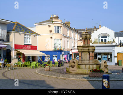 Teignmouth dans une ville balnéaire dans la région de Devon, Angleterre Royaume-uni Banque D'Images