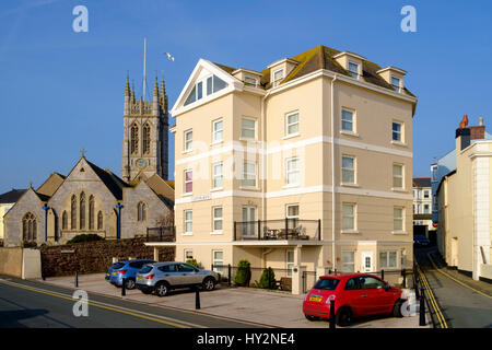 Teignmouth dans une ville balnéaire dans la région de Devon, Angleterre Royaume-uni Banque D'Images