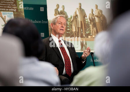 20 mars 2017, Washington, DC, USA - Le membre du Congrès Joe Wilson s'exprimant sur la menace nord-coréenne à l'Hudson Institute Banque D'Images