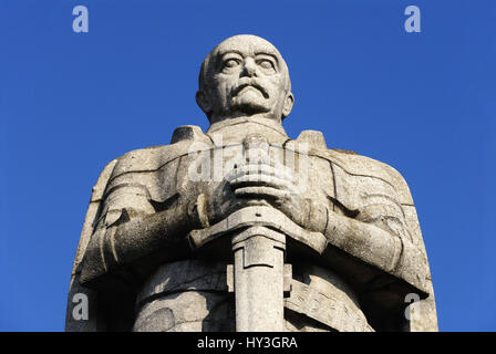 Le monument de Bismarck dans l'ancienne Elbpark à Hambourg, Allemagne, Europe, Das im alten Bismarck-Denkmal Elbpark à Hamburg, Deutschland, Europa Banque D'Images