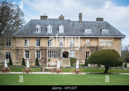 Vue de l'abattages Manor House Banque D'Images