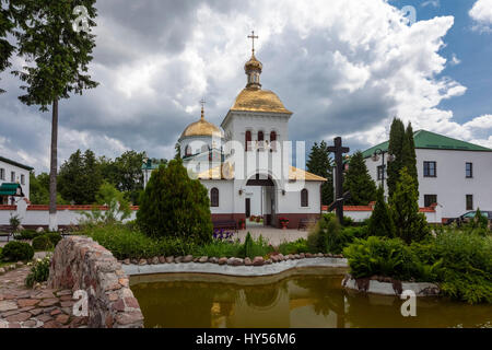 L'église orthodoxe de Jableczna, Pologne Banque D'Images