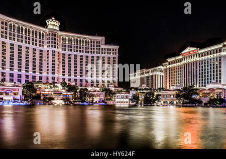 Lac bellagio, las vegas Banque D'Images