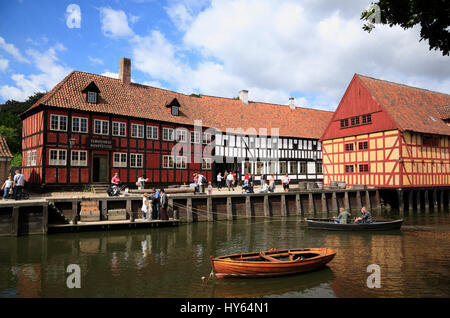 Musée en plein air de la vieille ville ( GAMLE BY), Aarhus, Danemark, Scandinavie, Europe Banque D'Images