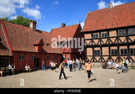 Musée en plein air de la vieille ville ( GAMLE BY), Aarhus, Danemark, Scandinavie, Europe Banque D'Images