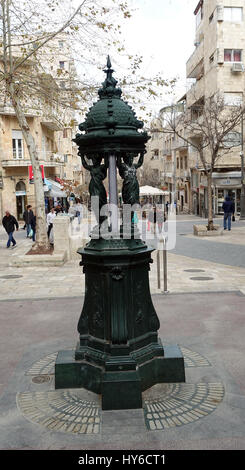 Ben Yehuda Street Tel Aviv ISRAËL Banque D'Images