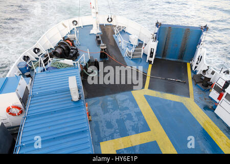 Ferry entre Helsingborg, Suède et Danemark, Helsingør Banque D'Images