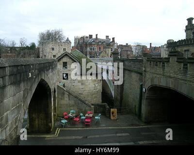 Vues et l'Architecture de York North Yorkshire Banque D'Images