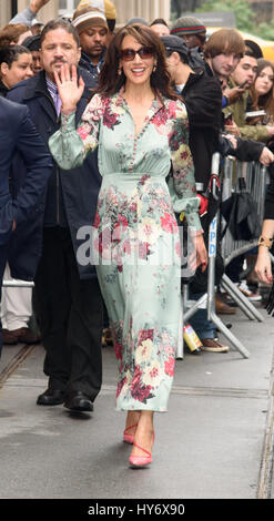 Célébrités à l'ABC Studios pour une comparution sur la vue avec : Jennifer Beals Où : New York, New York, United States Quand : 01 Mars 2017 Banque D'Images