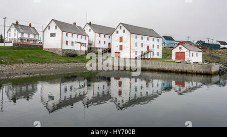 Lieu historique national, le port de Bonavista, Terre-Neuve Banque D'Images