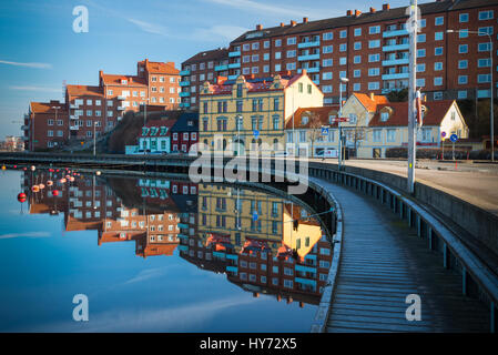 Les bâtiments urbains dans Karlskona, Suède ..... Karlskrona est une localité et le siège du comté de Blekinge, Municipalité de Karlskrona, Suède. Banque D'Images