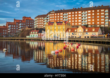 Les bâtiments urbains dans Karlskona, Suède ..... Karlskrona est une localité et le siège du comté de Blekinge, Municipalité de Karlskrona, Suède. Banque D'Images