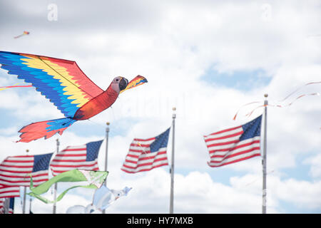 Washington, DC, USA. 01 avr, 2017. Kite Festival, Washington DC : Crédit Angela Drake/Alamy Live News Banque D'Images