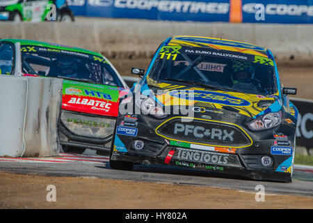 Montmelo, Espagne. 09Th avr, 2017. Derek Tohill. Championnat du Monde FIA de voitures de Barcelone sur le circuit de Barcelone. Montmelo, Espagne. Avril 02, 2017 Credit : Miguel Aguirre Sánchez/Alamy Live News Banque D'Images