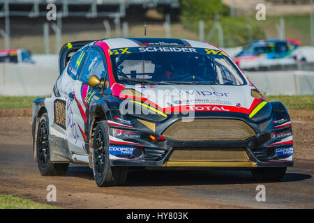 Montmelo, Espagne. 09Th avr, 2017. Timo Scheider. Championnat du Monde FIA de voitures de Barcelone sur le circuit de Barcelone. Montmelo, Espagne. Avril 02, 2017 Credit : Miguel Aguirre Sánchez/Alamy Live News Banque D'Images