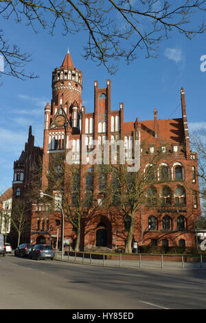 L'hôtel de ville, place, Schmargen Berkaer Village, village Wilmers, Berlin, Allemagne, Rathaus, Berkaer Platz, Berlin, Deutschland accueille dignement, Banque D'Images