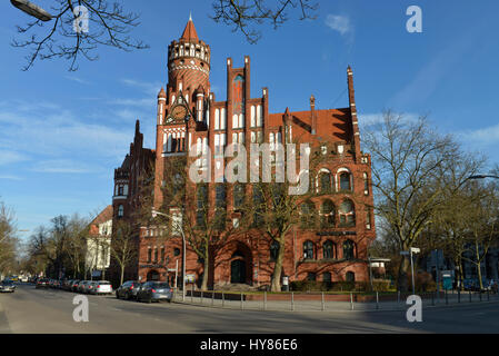 L'hôtel de ville, place, Schmargen Berkaer Village, village Wilmers, Berlin, Allemagne, Rathaus, Berkaer Platz, Berlin, Deutschland accueille dignement, Banque D'Images