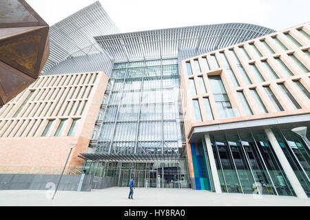 La Francis Crick Institute - London, UK Banque D'Images