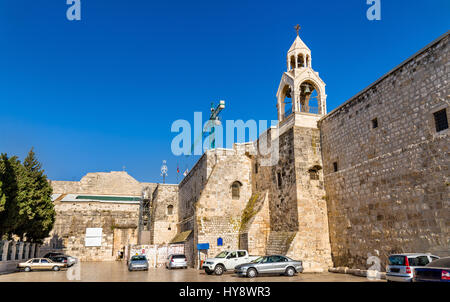 Église de la Nativité à Bethléem, Palestine Banque D'Images