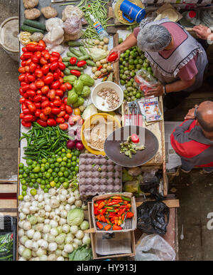 Avec une grande variété de produits, de l'alimentation, de l'artisanat et produits de base, Mercado Hidalgo a été en opération depuis 1910. Un endroit que vous visitez le plus dans n'importe quel t Banque D'Images