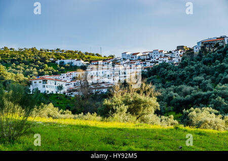 Vue panoramique sur le village de Garrucha, Huelva, Andalousie, Espagne, Europe Banque D'Images
