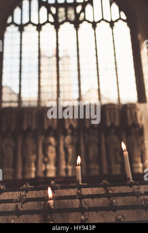 Oxford, Angleterre, Royaume-Uni 21 mars 2017. Église de l'Université de St Marie la Vierge. Banque D'Images