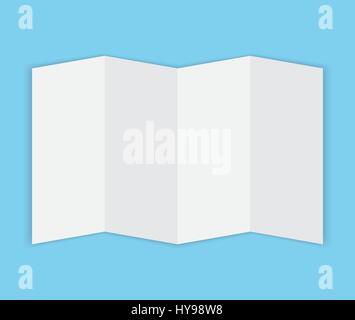 Résumé vecteur papier plié sur la carte du monde Illustration de Vecteur