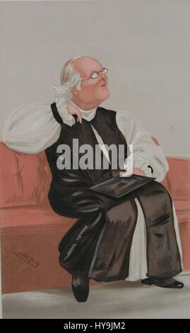 Harvey Goodwin Vanity Fair 17 Mars 1888 Banque D'Images