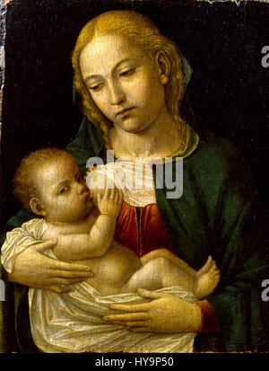 Ambrogio da Fossano, dit Il Bergognone La Madonna del Latte Google Art Project Banque D'Images