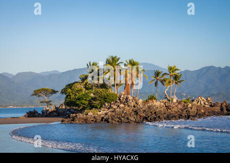 Playa Islitas, près de San Blas Nayarit, Mexique. Banque D'Images