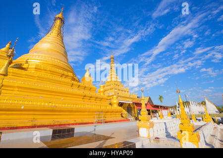 La pagode Sandamuni Paya à Mandalay Birmanie Myanmar Banque D'Images